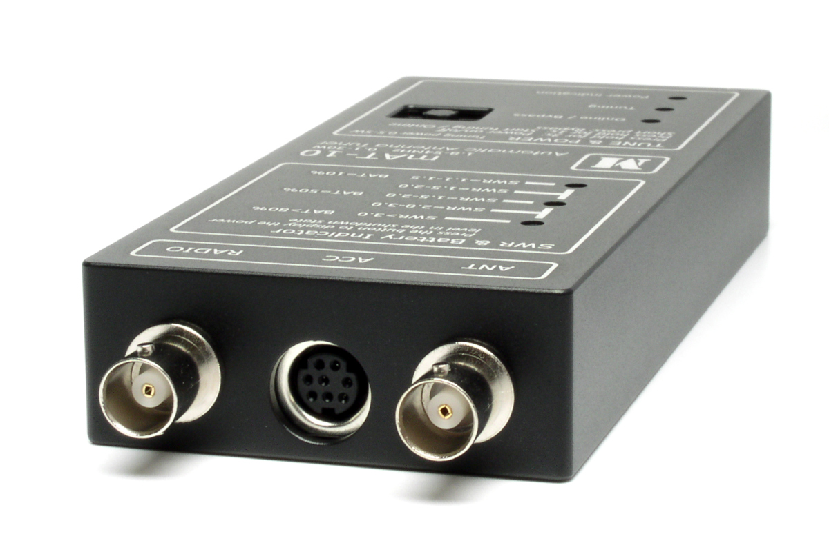 mAT-10  tuner antenowy dedykowany tylko do QRP Yaesu FT-817/FT-818 i z własnym zasilaniem