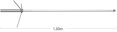 antena dwupasmowa VHF/UHF typu DIAMOND X-30, X30N  na pasma  144/430MHz (2m, 70cm)