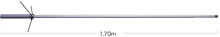antena dwupasmowa VHF/UHF typu DIAMOND X-50, X-50N na pasma  144/430MHz (2m, 70cm)