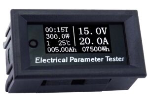 Riden 100V/50A Miernik panelowy parametrów elektrycznych OLED 7w1