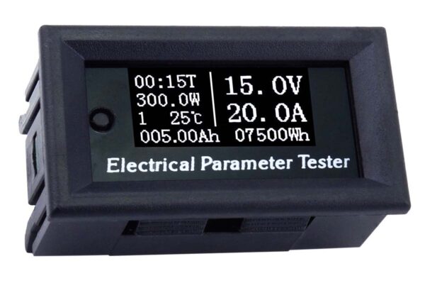 Riden 100V/50A Miernik panelowy parametrów elektrycznych OLED 7w1