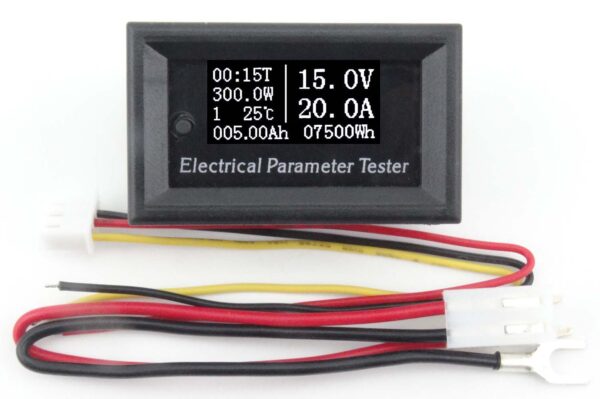 Riden 100V/50A Miernik panelowy parametrów elektrycznych OLED 7w1 - obrazek 3