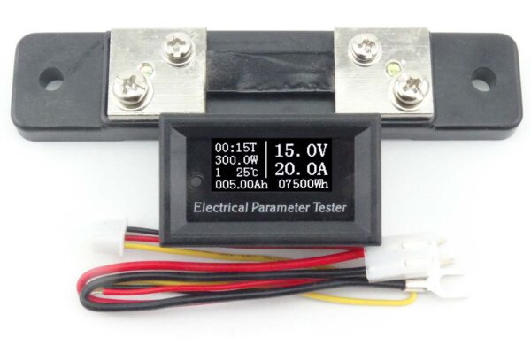 Riden 100V/50A Miernik panelowy parametrów elektrycznych OLED 7w1 - obrazek 2