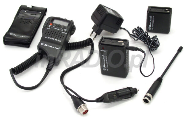 MIDLAND ALAN 42 DS AM/FM Multi CB radio - obrazek 5