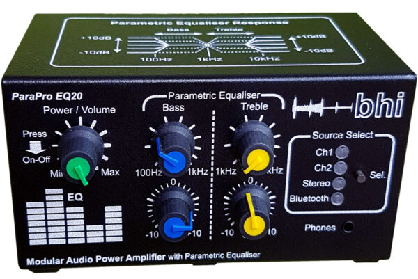 BHI ParaPro EQ20-DSP Audio DSP Wzmacniacz audio z filtrami DSP - obrazek 9