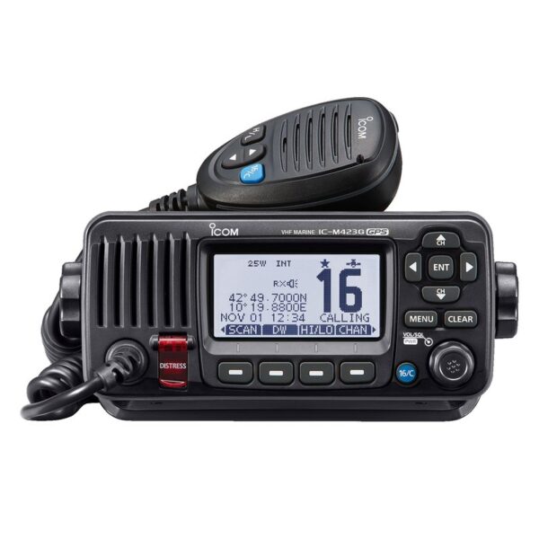 Icom IC-M423G Morski radiotelefon stacjonarny - obrazek 3