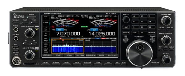 Icom IC-7610 Transceiver z dwoma odbiornikami SDR