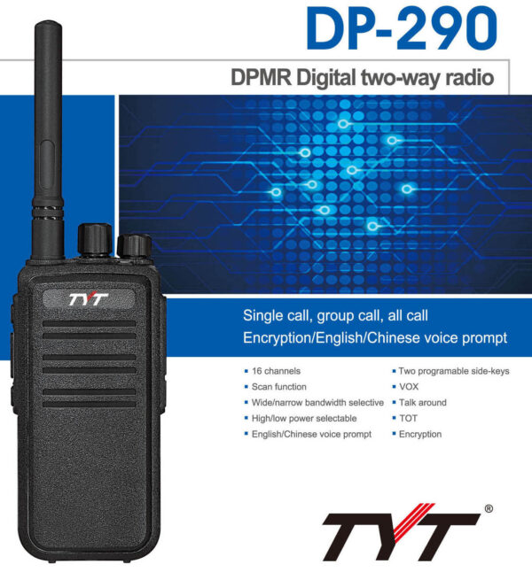 TYT DP-290 - Radiotelefon dPMR na pasmo UHF - obrazek 14