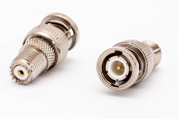 A-B1/mUHF2 - Adapter BNC-wtyk/miniUHF -gniazdo
