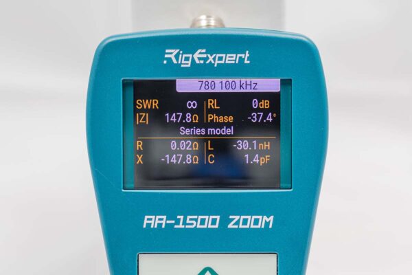 Rigexpert AA-1500 ZOOM Analizator antenowy 1.5GHz - obrazek 2