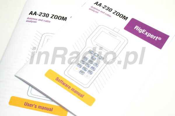 RigExpert AA-230 ZOOM Analizator Antenowy - obrazek 20