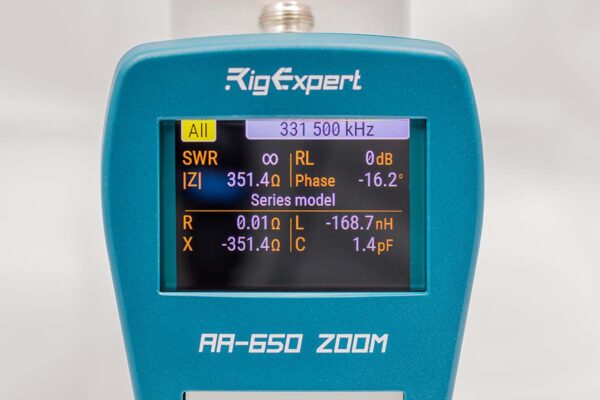 Rigexpert AA-650 Zoom Analizator antenowy - obrazek 4