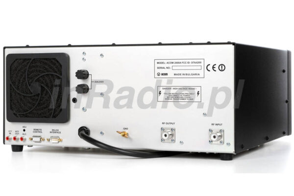 ACOM 2000P Profesjonalny Wzmacniacz Mocy - obrazek 3