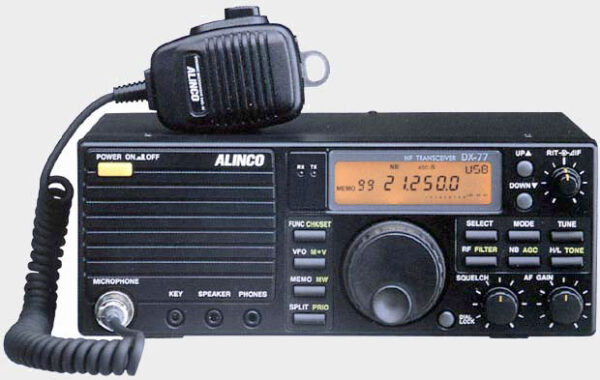 ALINCO DX-77 Radiostacja bazowa KF