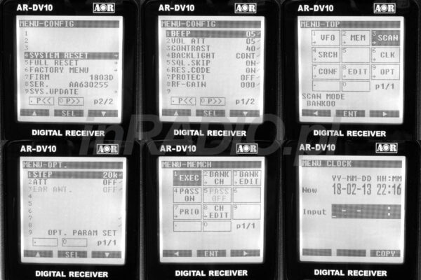 AOR AR-DV10 Odbiornik szerokopasmowy SDR - obrazek 16