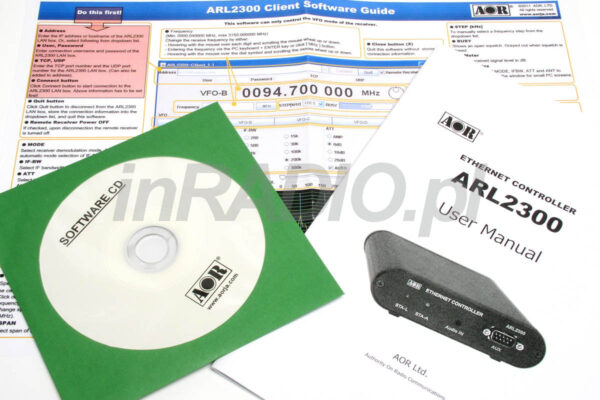 AOR ARL-2300 Kontoroler zdalnego sterowania Ethernet - obrazek 4