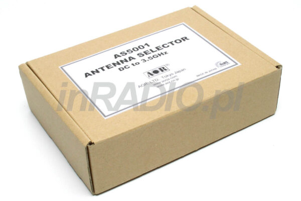 AOR AS-5001 Przełącznik antenowy do odbiorników AOR - obrazek 4