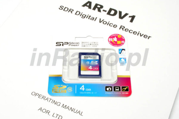 AOR AR-DV1 Cyfrowy Odbiornik nasłuchowy SDR - obrazek 11