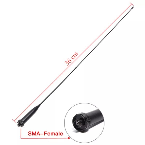 AR-776 antena Titanium dwupasmowa 2m/70cm - obrazek 6