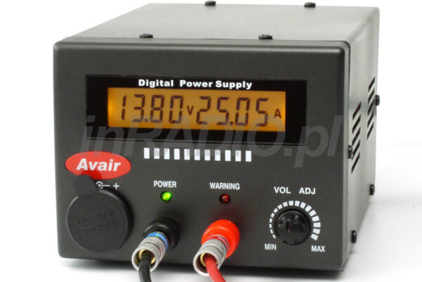 AV-2025-D Zasilacz regulowany 25A impulsowy