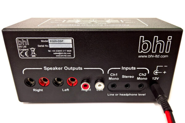 BHI ParaPro EQ20-DSP Audio DSP Wzmacniacz audio z filtrami DSP - obrazek 8