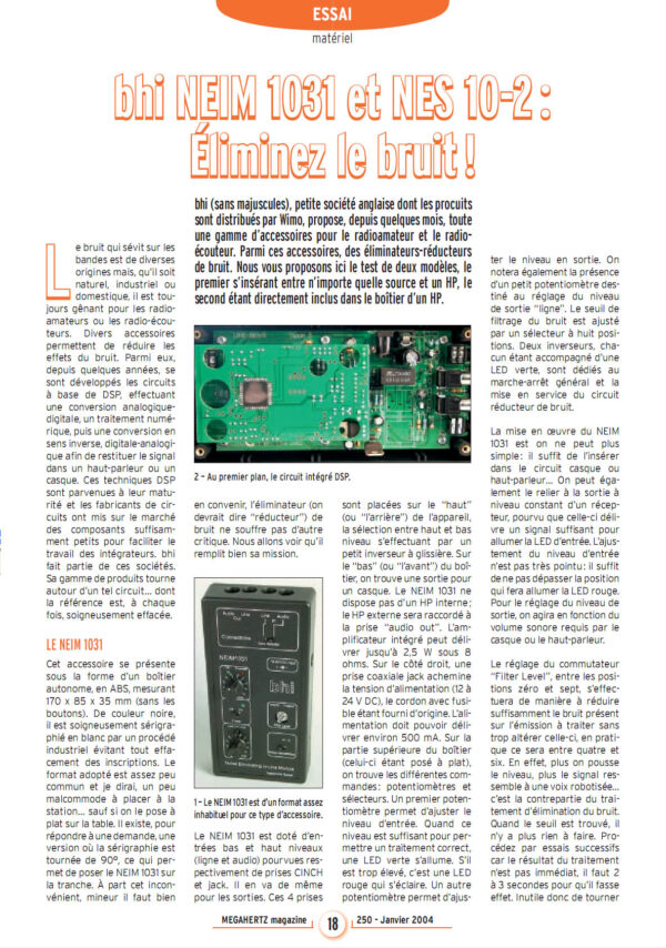 BHI NES10-2 Mk4 - Głośnik zewnętrzny DSP - obrazek 5