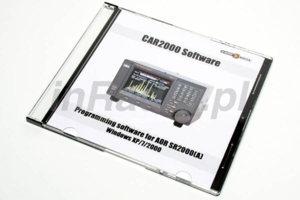 BUTEL CAR-2000 - Profesjonalne oprogramowanie do AOR SR-2000