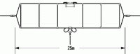 Dipol Diamond WD330J po rozwieszeniu - schemat