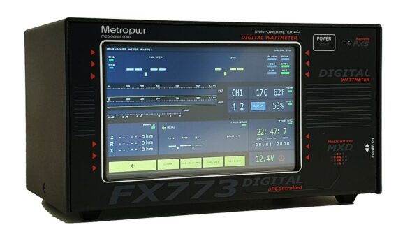 Metropwr FX773 +FX3 - Reflektometr cyfrowy 3kW i sterownik anten - obrazek 2
