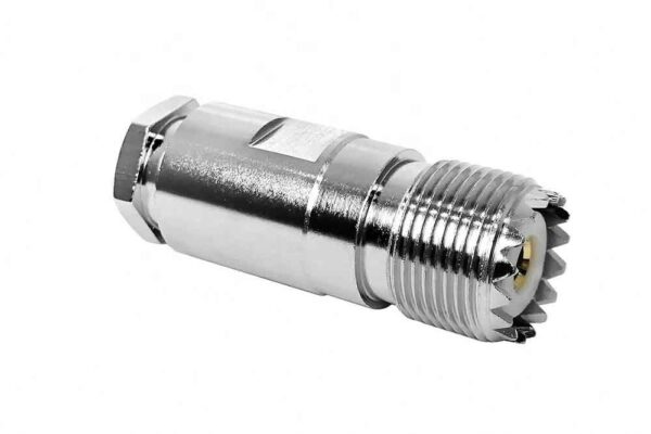 GU-RG58-1 (V) Gniazdo UHF skręcane na RG58