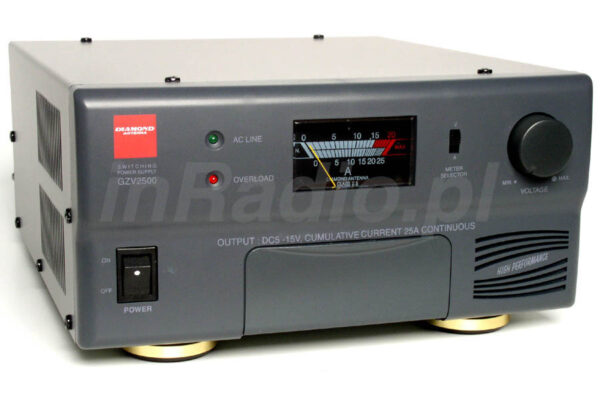 DIAMOND GZV-2500 Zasilacz Stabilizowany 25A do transceivera impulsowy