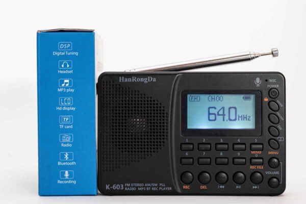 HRD K603 Odbiornik radiowy FM z nagrywaniem - obrazek 5