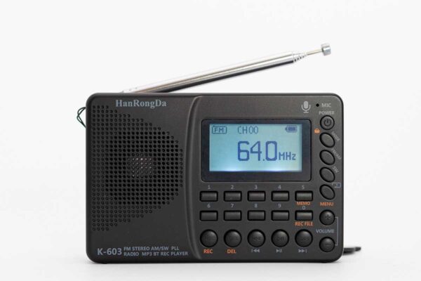 HRD K603 Odbiornik radiowy FM z nagrywaniem