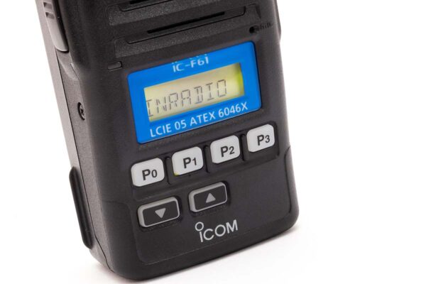 ICOM IC-F51 ATEX IC-F61 ATEX Radiotelefony z atestem (iskro-bezpieczne) - obrazek 7
