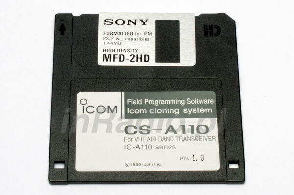 ICOM CS-A110 - Oprogramowanie do IC-A110