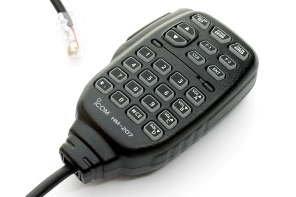 ICOM HM-207 Mikrofon ręczny z klawiaturą