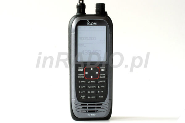 Icom IC-R30 Cyfrowy odbiornik szerokopasmowy - obrazek 3