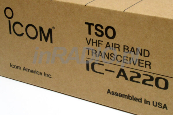 ICOM IC-A220 TSO (v.51) Radiostacja lotnicza - obrazek 6