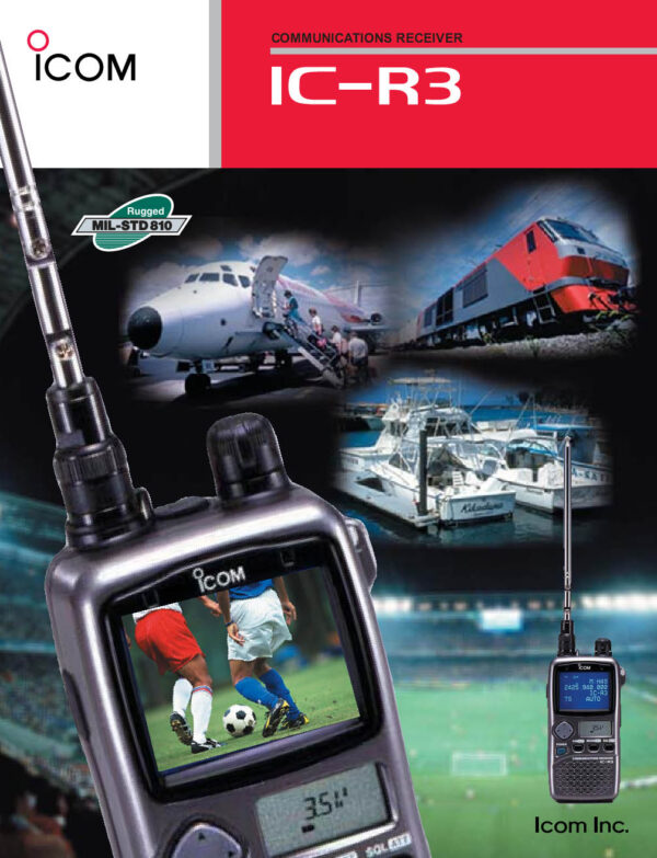 ICOM IC-R3 - Odbiornik szerokopasmowy - obrazek 10