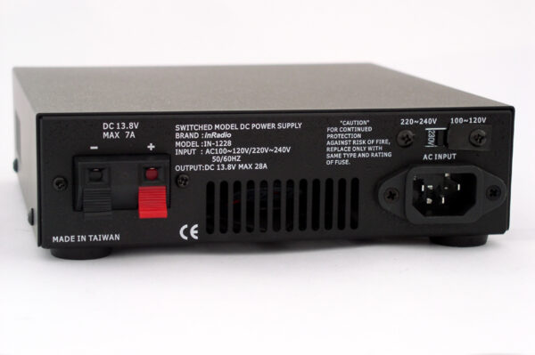 INRADIO IN-1228 - Zasilacz stabilizowany,  13.8V, 25A /28A - obrazek 2