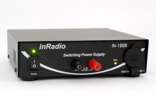 INRADIO IN-1228 - Zasilacz stabilizowany,  13.8V, 25A /28A