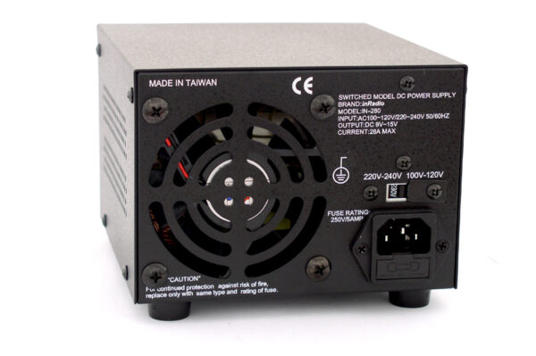 INRADIO IN-280 - Zasilacz 13,8V regulowany - obrazek 2