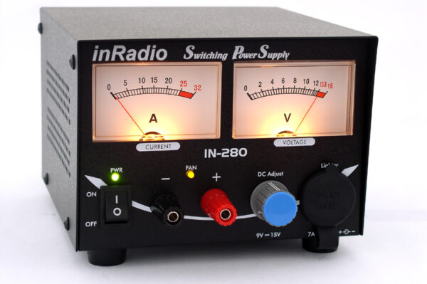 INRADIO IN-280 - Zasilacz 13,8V regulowany