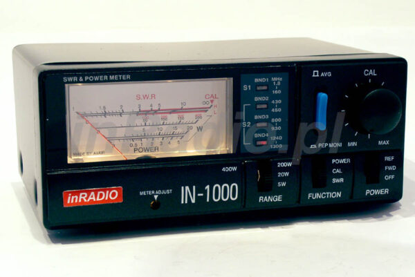 INRADIO IN-1000 - Reflektometr 1,8MHz-1,3GHz - obrazek 3