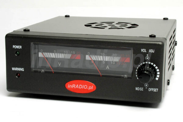 INRADIO IN-825NF - Zasilacz stabilizowany z regulacją przetwornicy