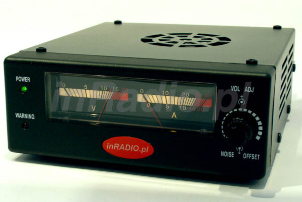 INRADIO IN-825NF - Zasilacz stabilizowany z regulacją przetwornicy - obrazek 3