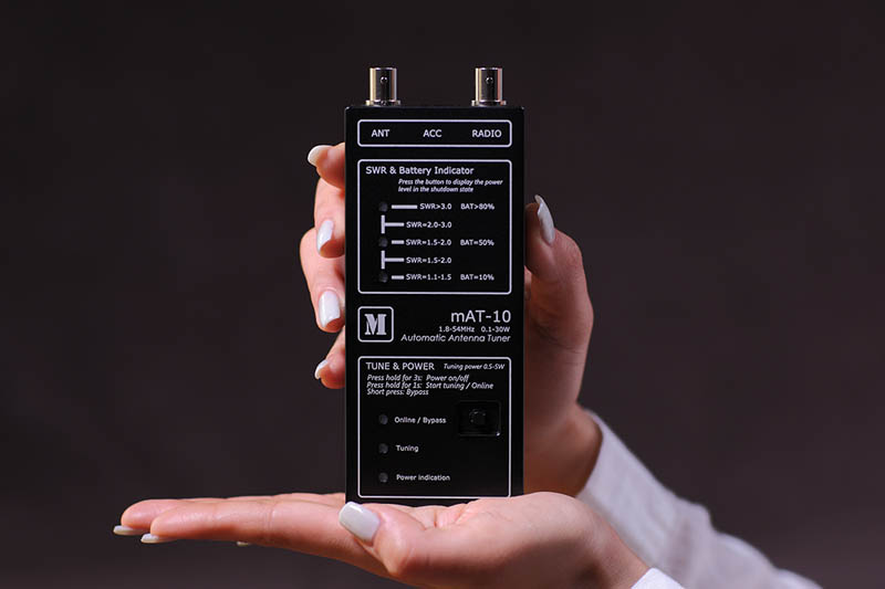 ATU mAT-10 - to piękna i skuteczna skrzynka antenowa do transceiverów FT-817, FT-818 i innych QRP