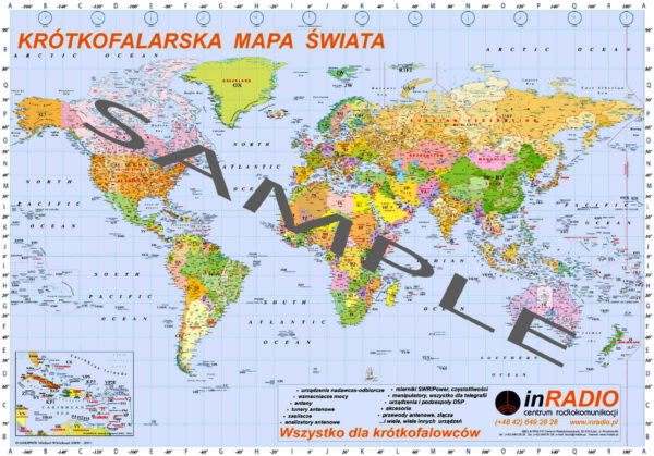 Krótkofalarska mapa świata inRADIO - obrazek 2
