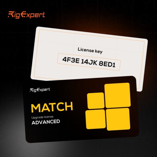 Licencja Advanced dla analizatora RigExpert MATCH
