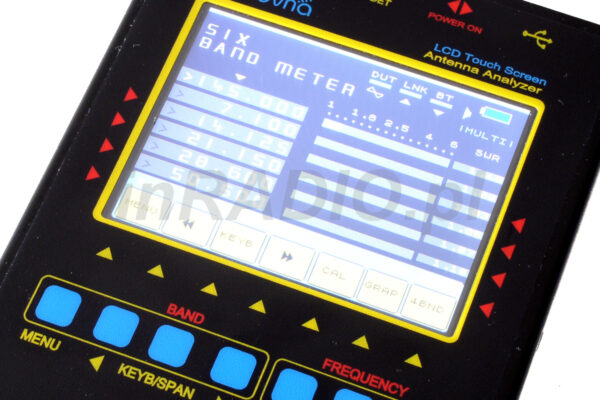 MetroVNA Deluxe 250MHz Rozbudowany analizator antenowy - obrazek 8